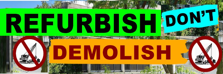 Save Central Hill banner