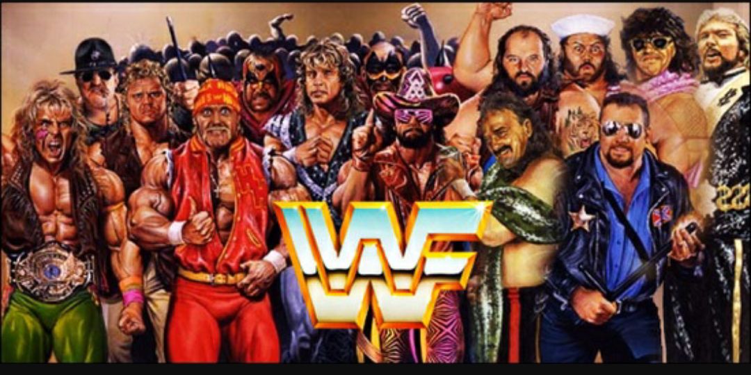 WWF #oldschool banner