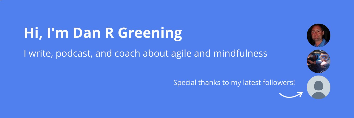 Dan R Greening banner