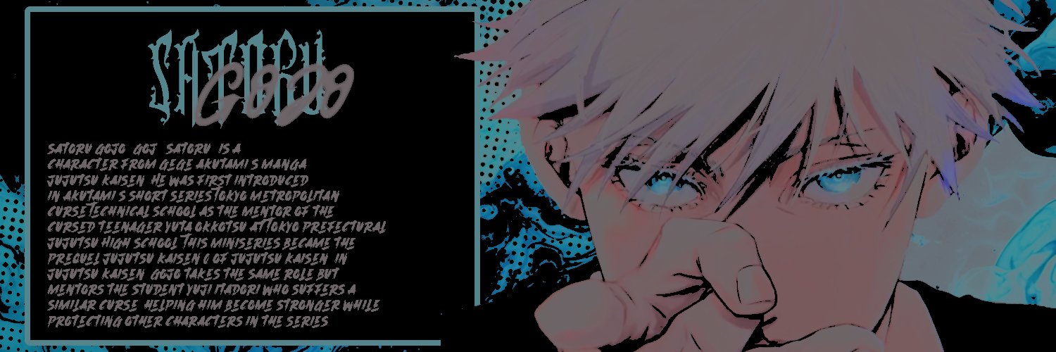 𝗚𝗢𝗝𝗢 、 虚空's banner