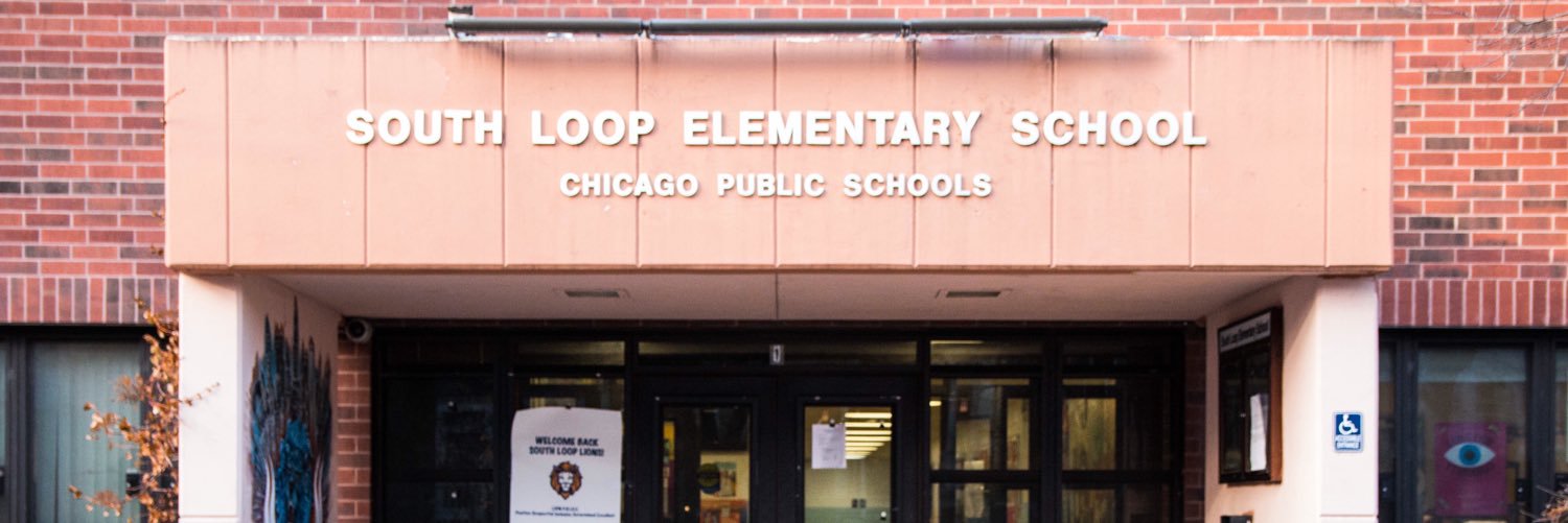 South Loop School banner