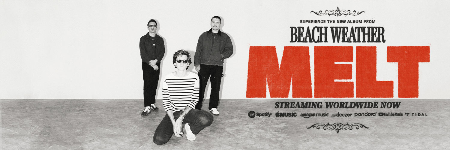 BEACH WEATHER banner