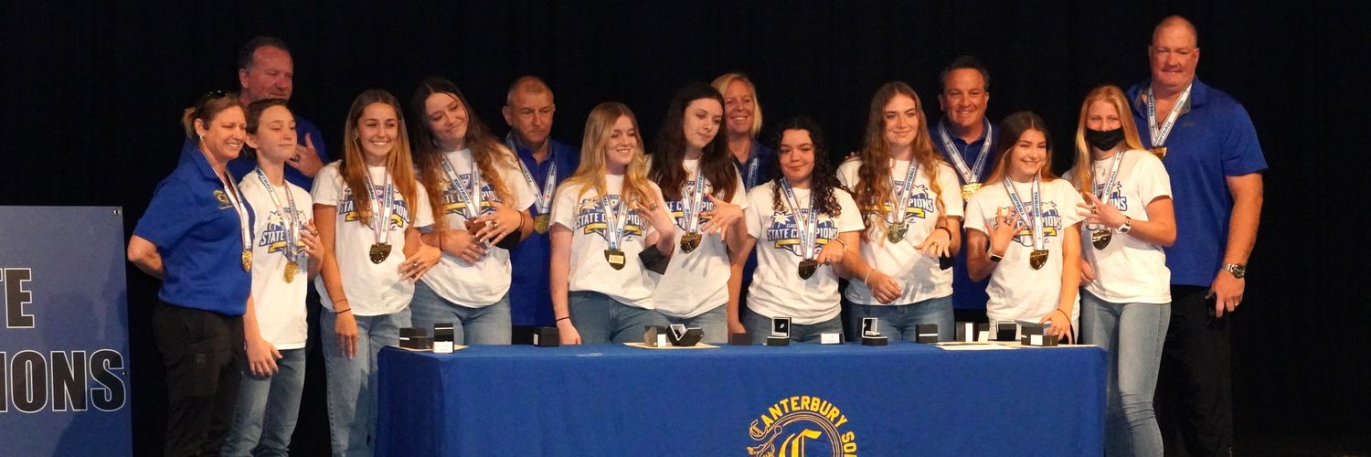 Canterbury Softball banner