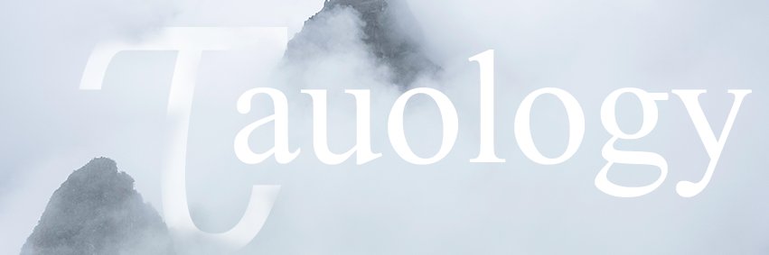 tauologist's profile banner image