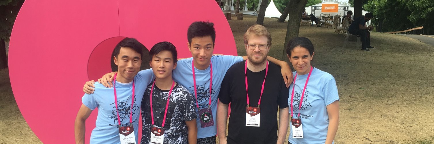 MonBUG (MTL Bioinformatics Users Group) banner