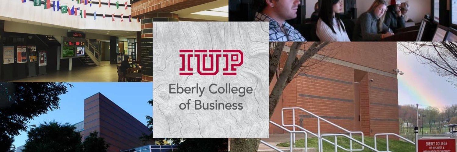 IUP Eberly Business banner