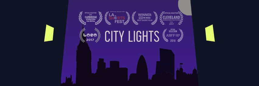 City Lights Film banner