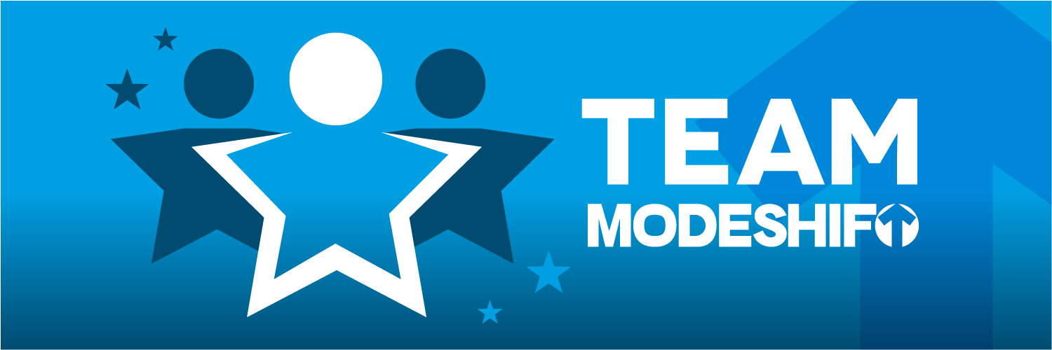 Team Modeshift's banner