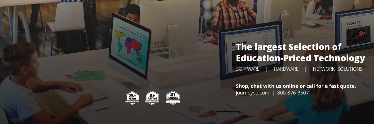 JourneyEd, the EDU techstore banner