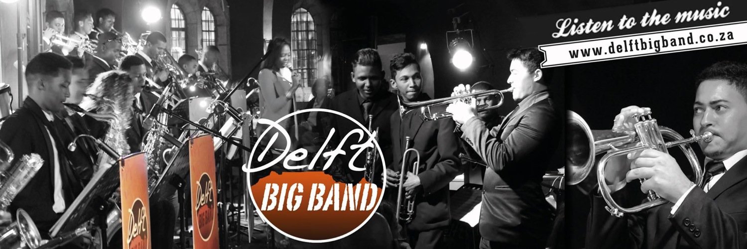 The Delft Big Band banner