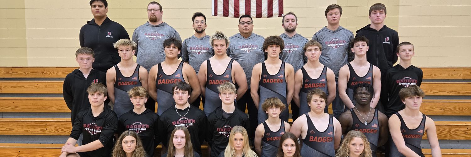 Badger HS Wrestling banner
