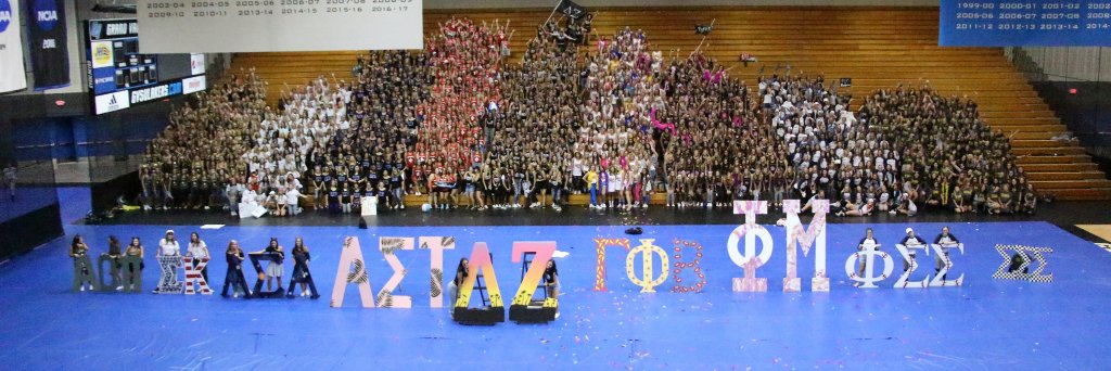 GVSU Greek Life banner
