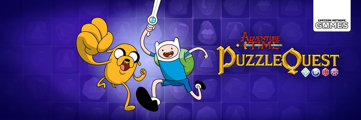 Adventure Time Puzzle Quest banner