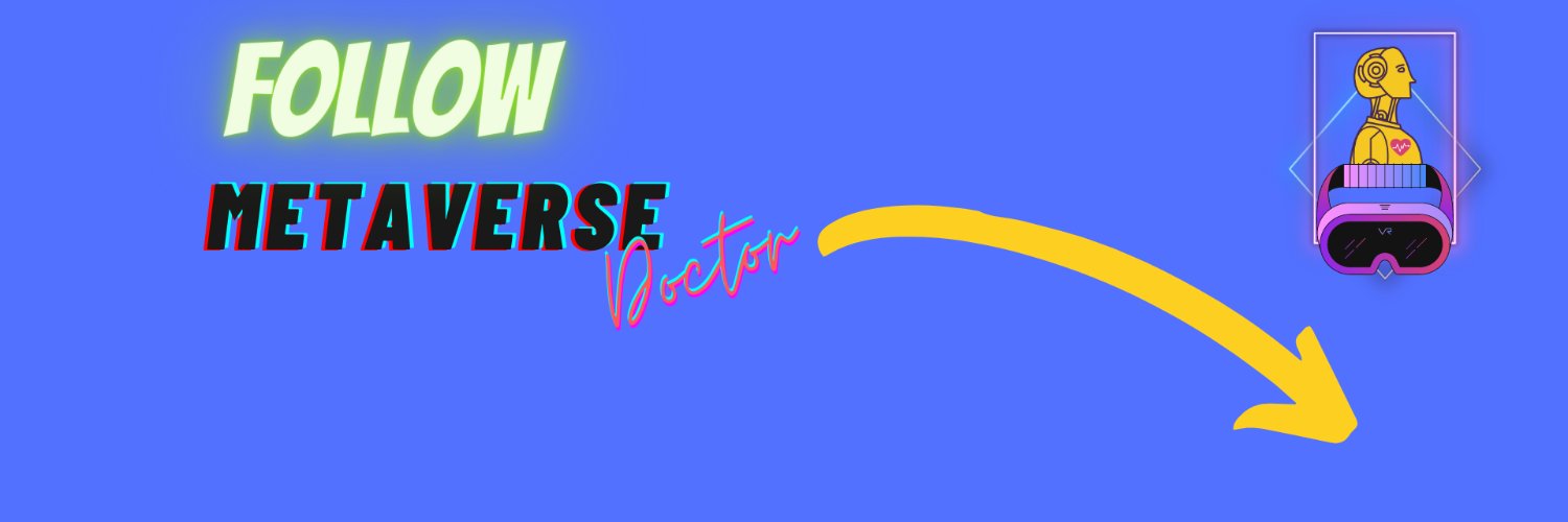 MetaverseDoctor's profile banner image