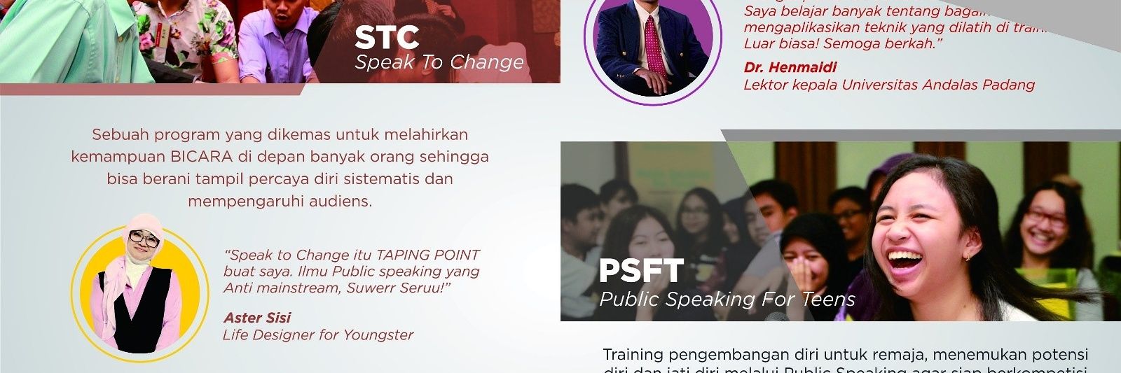 Program 3 in 1 banner