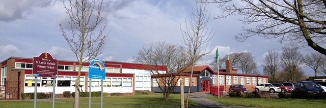 St Lewis Catholic Primary School banner