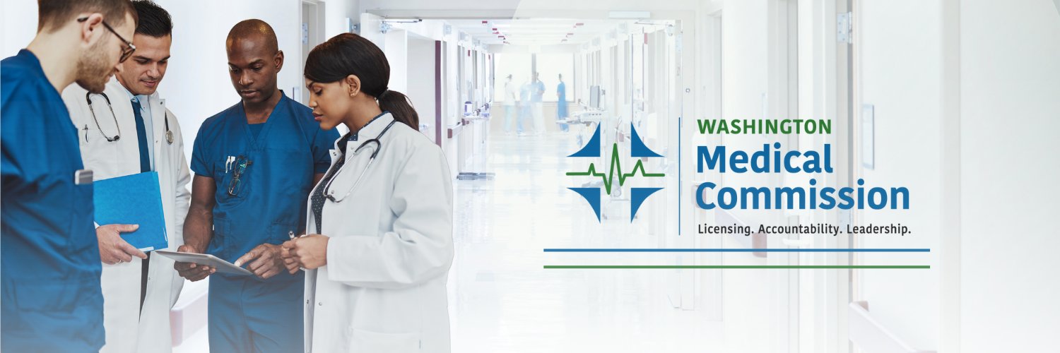 Washington Medical Commission banner