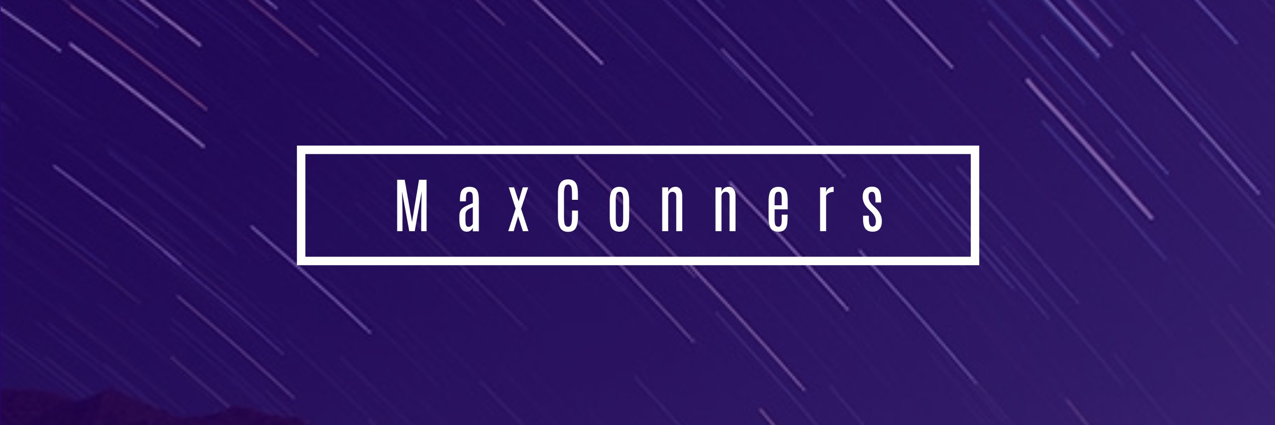 maxconners's profile banner image