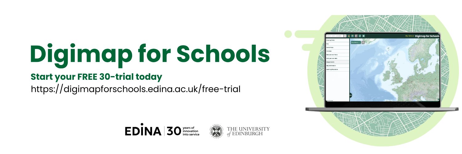 Digimap4Schools's profile banner image