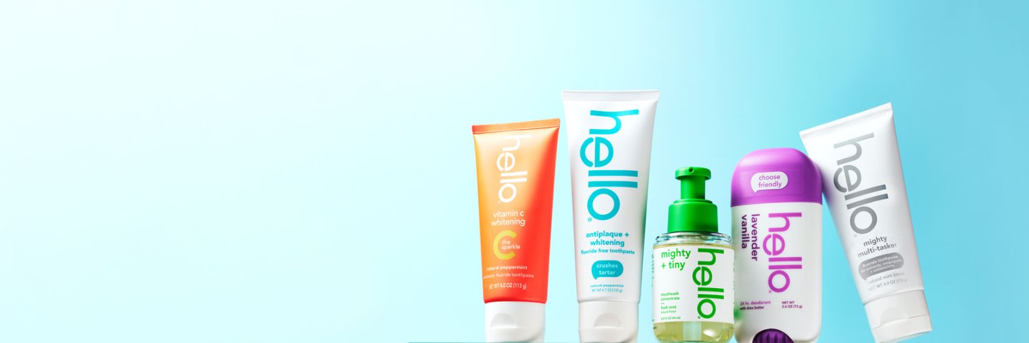 hello products banner