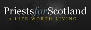 Priests for Scotland banner