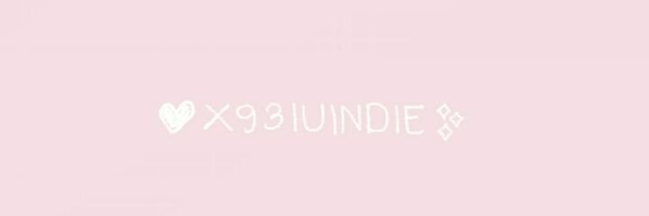 X93IUINDIE's profile banner image