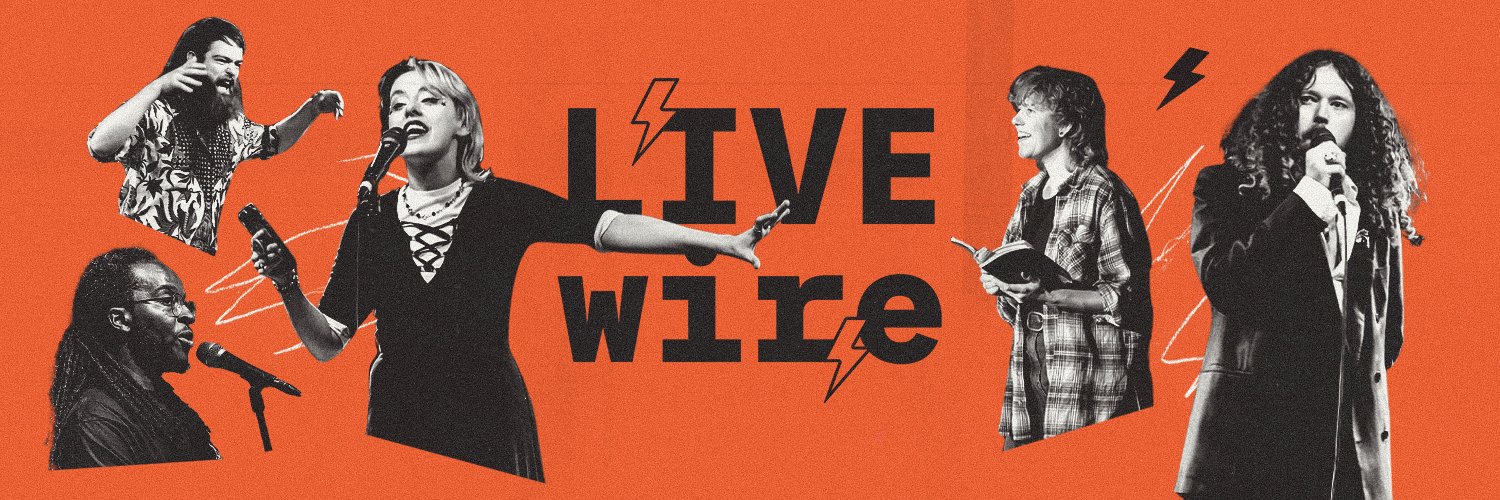 LIVEwire Poetry ⚡️ banner