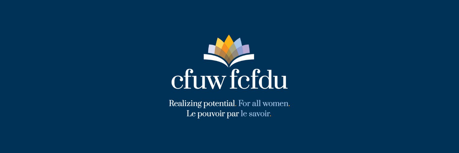 CFUW (Canadian Federation of University Women) banner