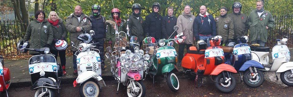 MM&E Scooter Club banner