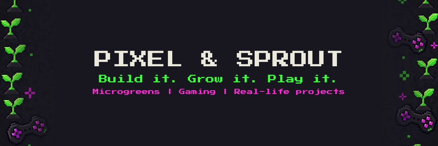 PixelandSprout's profile banner image