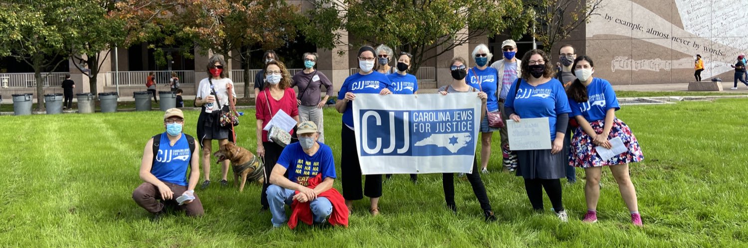 Carolina Jews for Justice (CJJ) banner