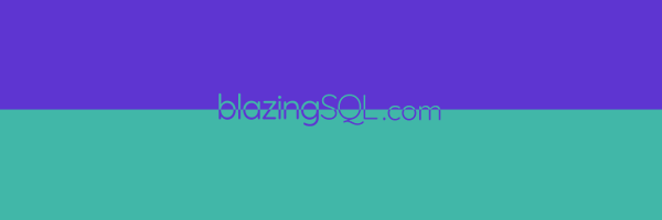 blazingsql Profile Banner