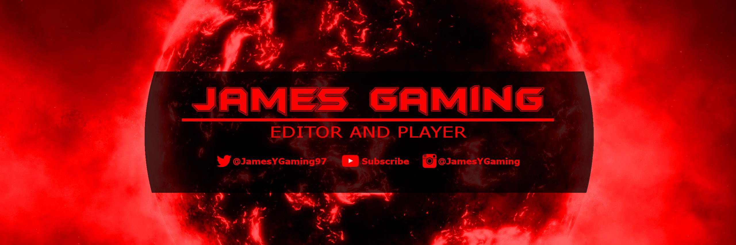 James Gaming banner