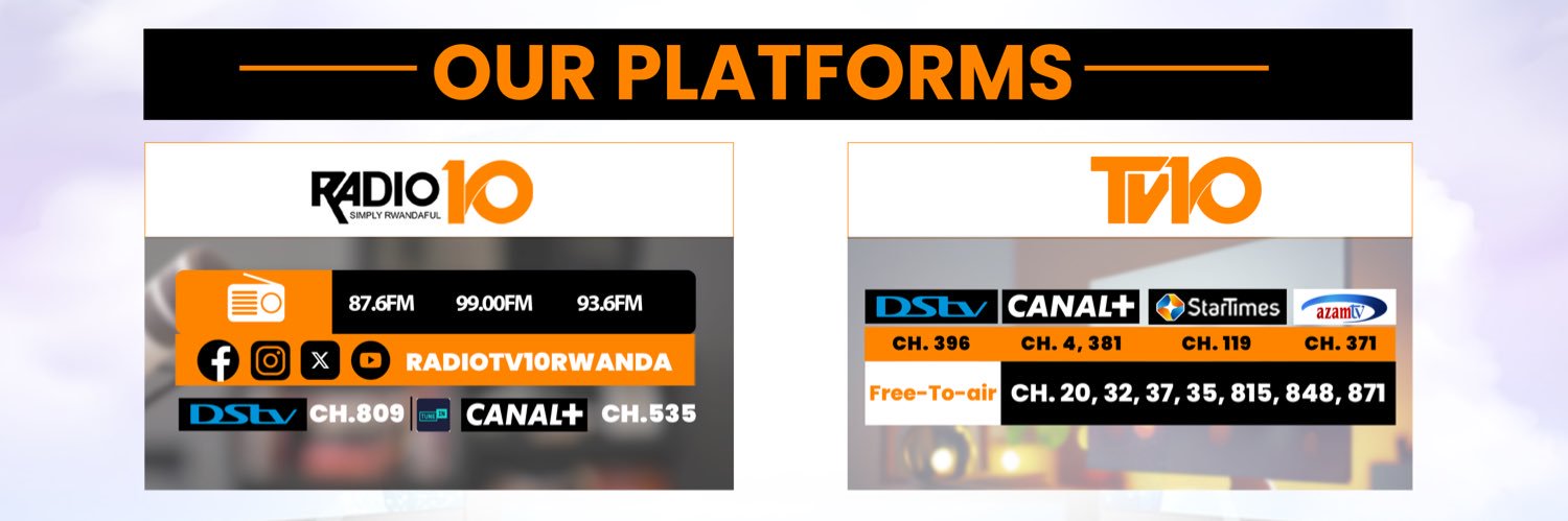 RadioTv10 Rwanda's banner