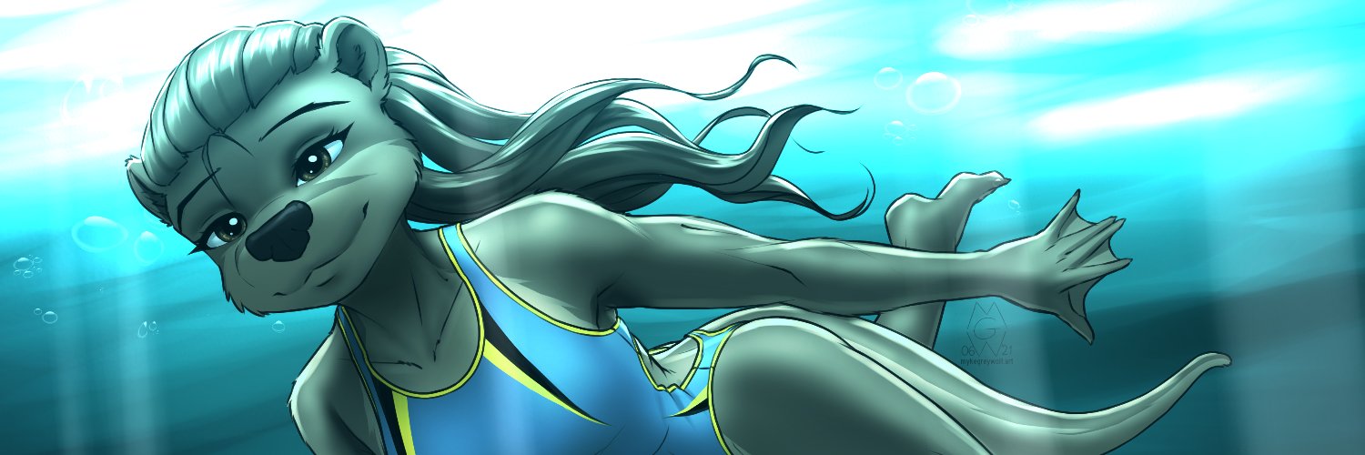 Find me at bsky.app/profile/mykegreywolf.art banner