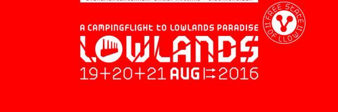 Lowlands Festival banner