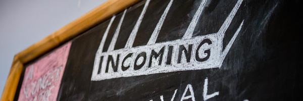 Incoming Festival banner