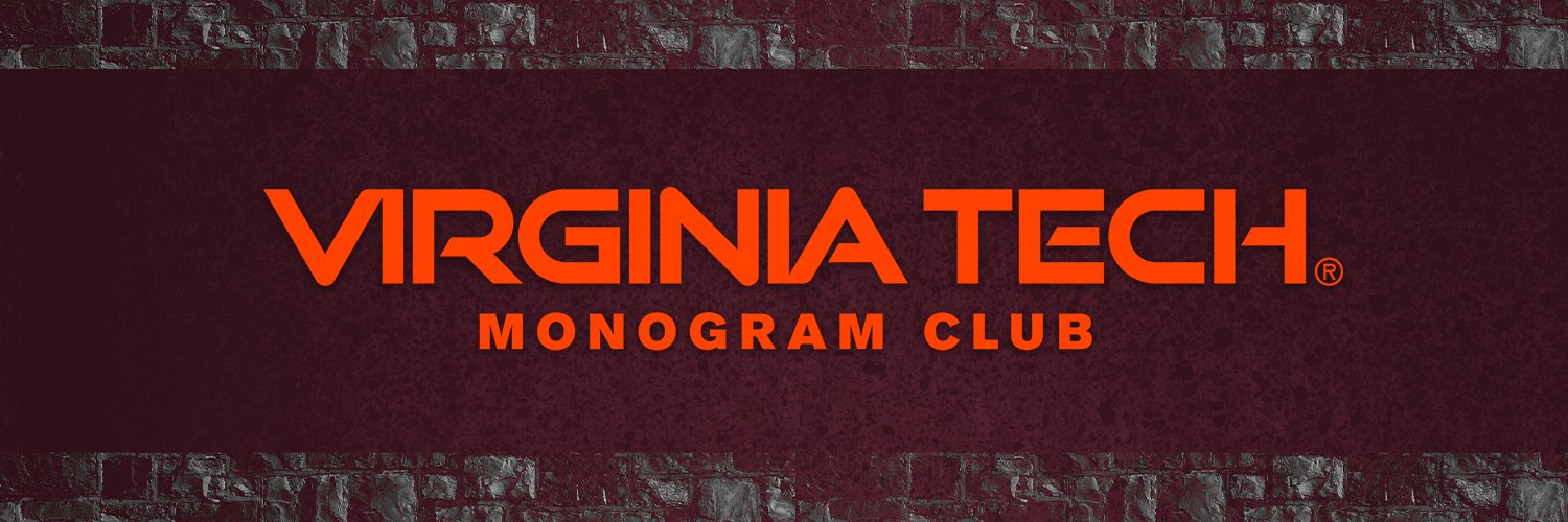 Virginia Tech Monogram Club banner