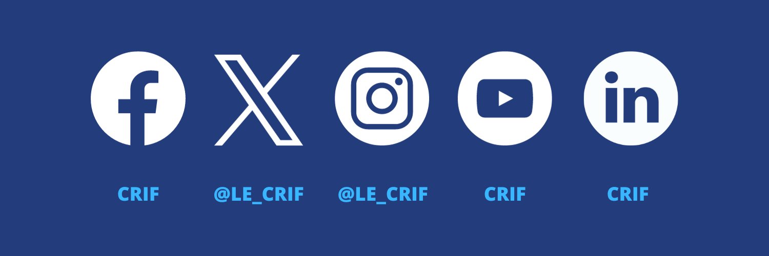 CRIF's banner