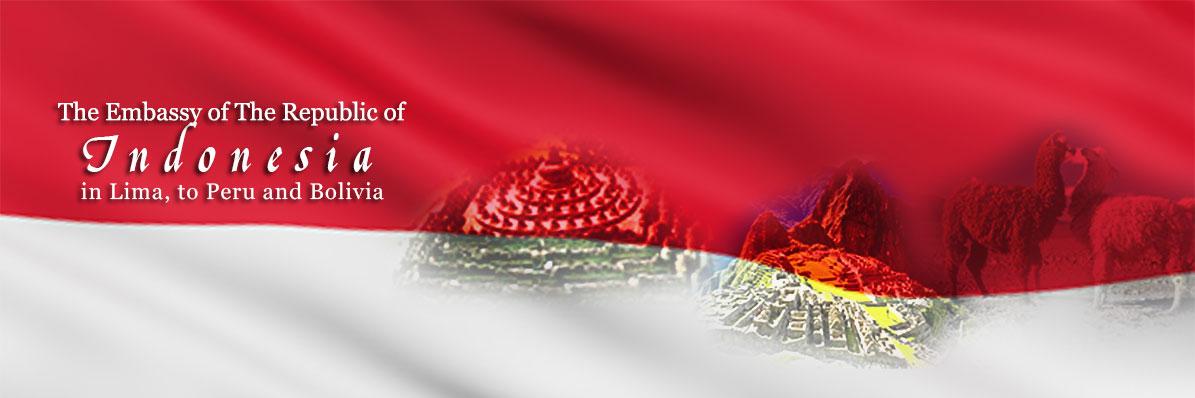 Indonesian Embassy Lima banner