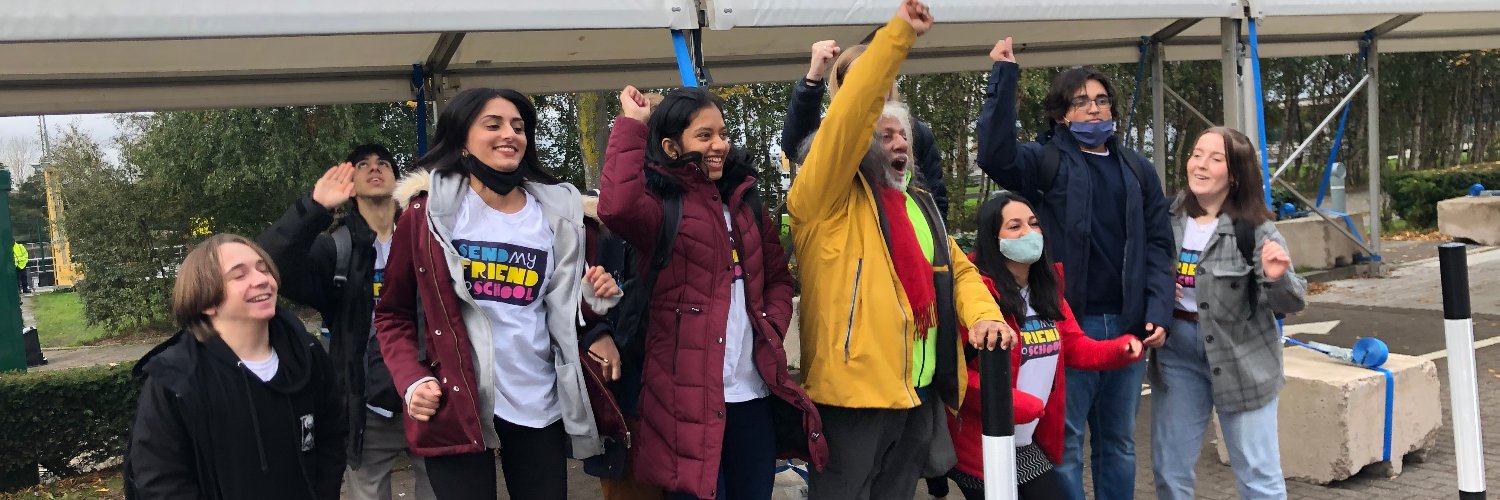 Send My Friend banner