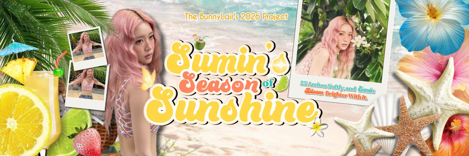 Sunshine girl, Sumin! ☀️ banner