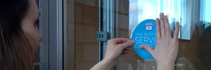 Open For Service banner