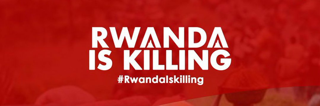 #RwandaIsKilling , #CongoIsBleeding banner