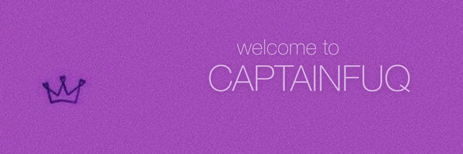 captainfuq's profile banner image