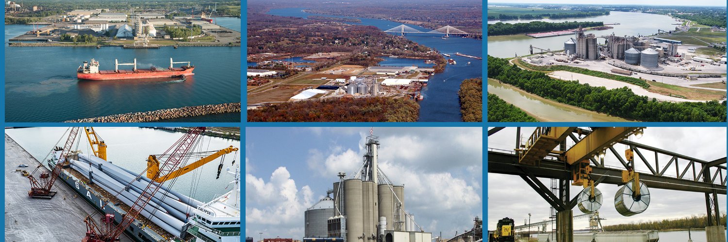 Ports of Indiana banner