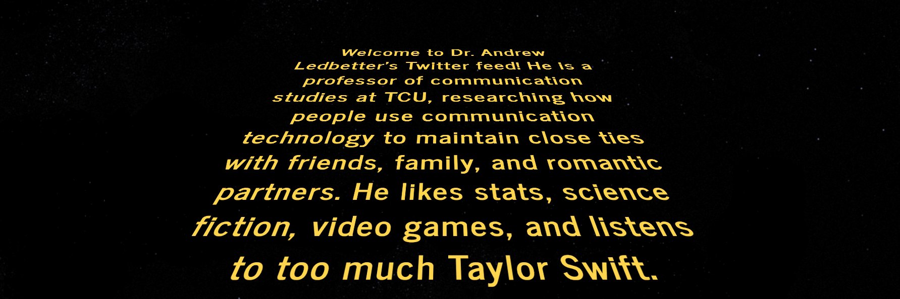 Andrew Ledbetter banner