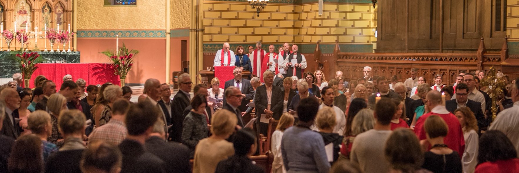 St. James Cathedral Chicago banner