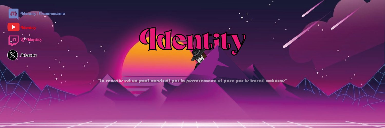 Identity banner