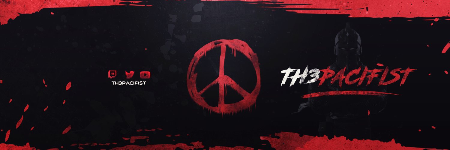Twitter banner for @Pacifist